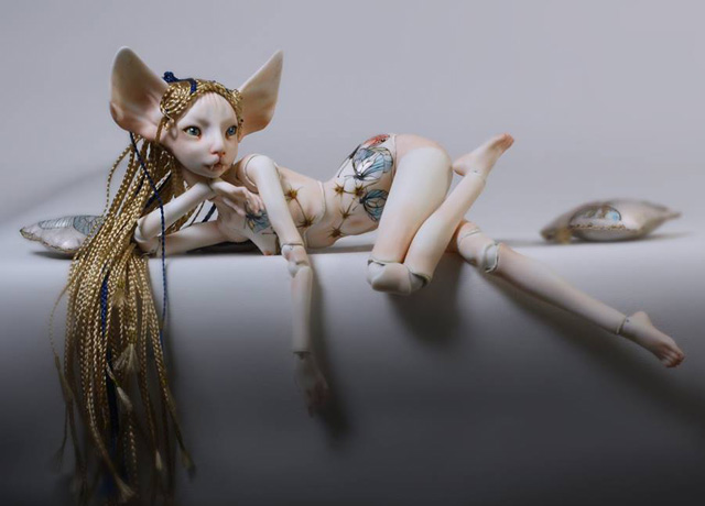 Татьяна Трифонова-002 кукла художницы Татьяны Трифоновой (Москва)