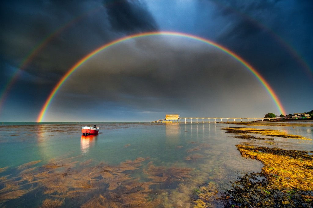 02-“Departing Storm Over Bembridge Lifeboat Station” by Jamie Russell (UK). Public Favorite
