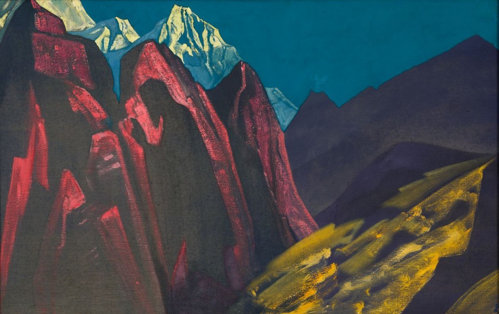 Н. К. Рерих "Тень учителя.Тибет",1932 год