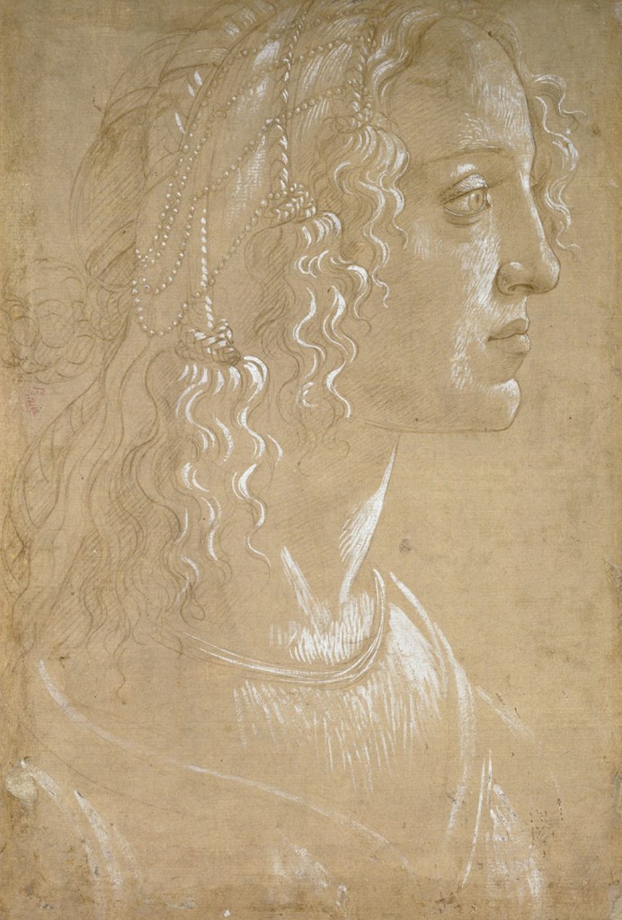 04-Sandro Botticelli, La Bella Simonetta (1485)