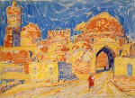 04-Станислав Никиреев - Бухара-1, цветные карандаши, 1966