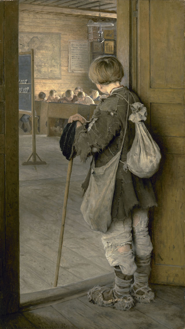 Н.П. Богданов-Бельский_У-дверей-школы.1897.jpg