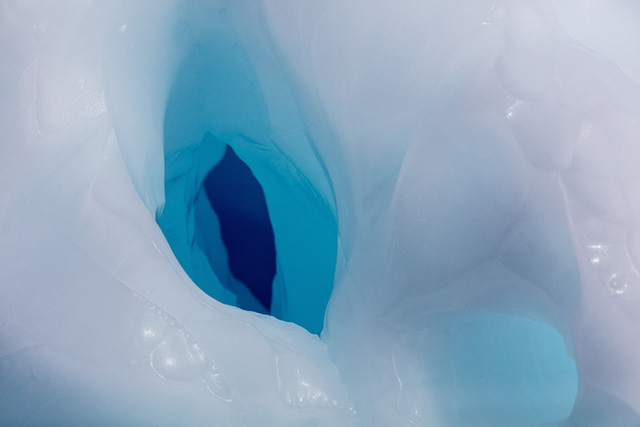 голубой лед Антарктики
