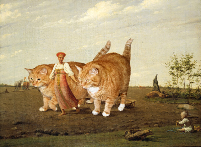 рыжий кот Заратустра и возвышенное Ыскусство