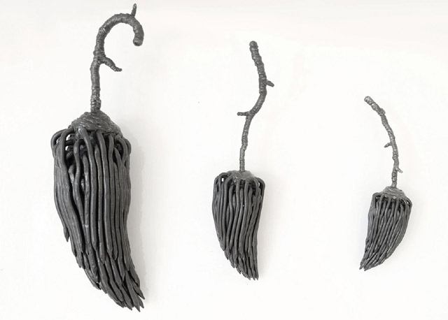 Скульптура из гвоздей. Автор - Джон Бизби