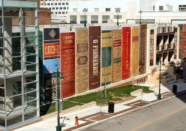 Гараж библиотеки в Канзас-Сити, фото: David Lee King