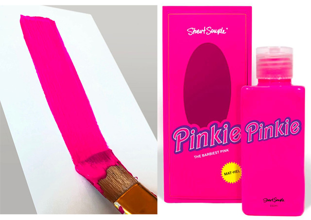 Самая розовая краска "Pinkie" от Стюарта Семпла