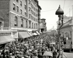 The Boardwalk parade, Atlantic City, New Jersey, April 1905