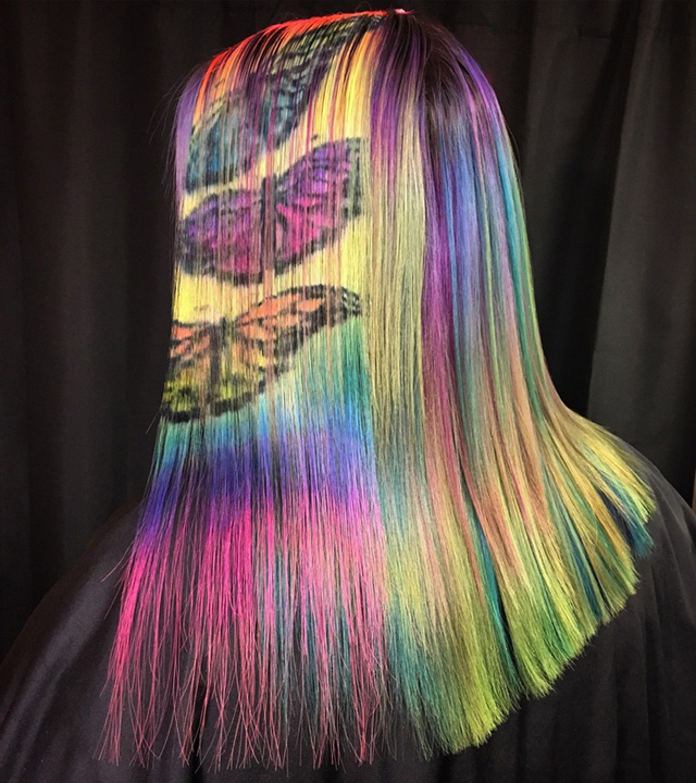 Hair-art by Ursula Goff