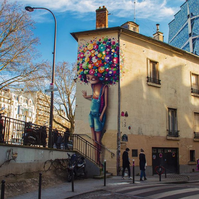 работа французской художницы Vinie Graffiti