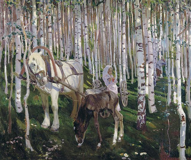 Аркадий Александрович Рылов _"В лесу" (1905)