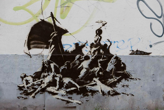 New works by Banksy