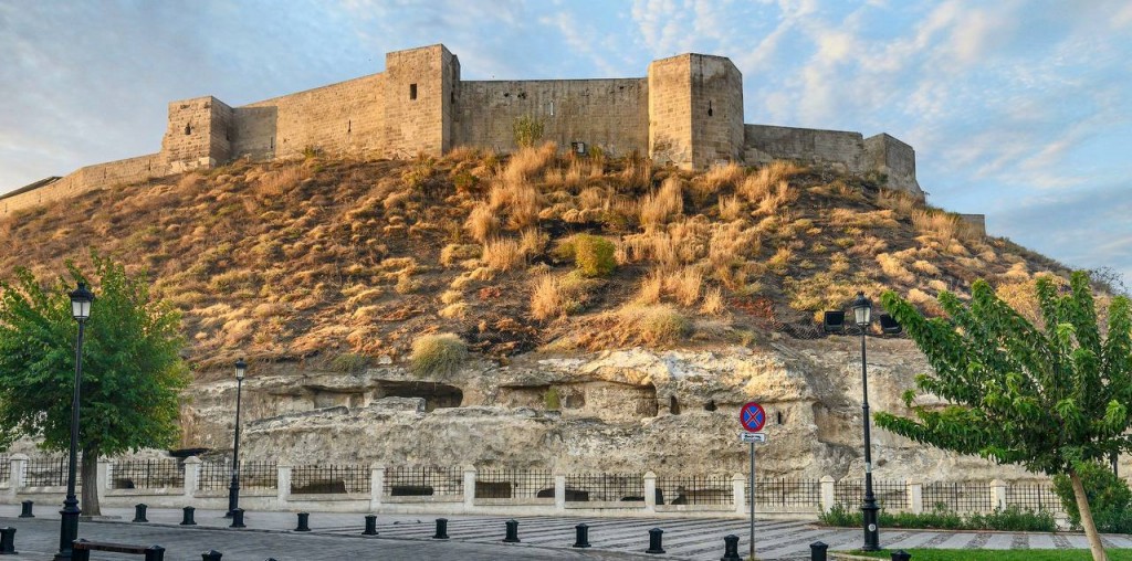 Вид на крепость Газиантеп до землетрясения. Фото: Reuters / Getty Images.