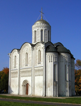Дмитриевский собор в городе Владимир