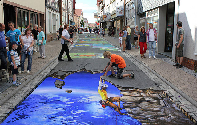 3D  street-art