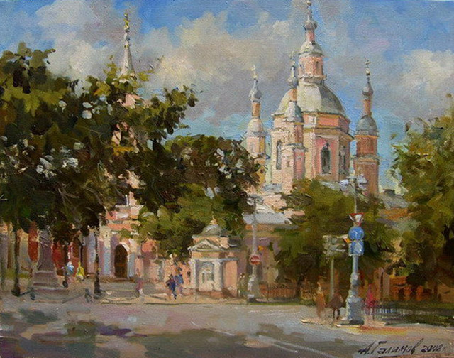пейзаж А. Х. Галимова