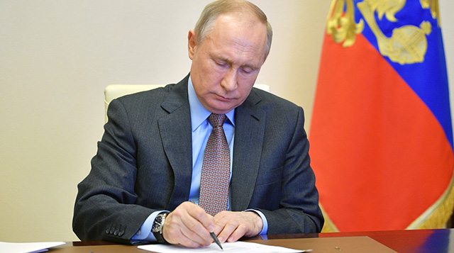 Президент РФ В.Путин. Фото: Алексей Дружинин/РИА «Новости»