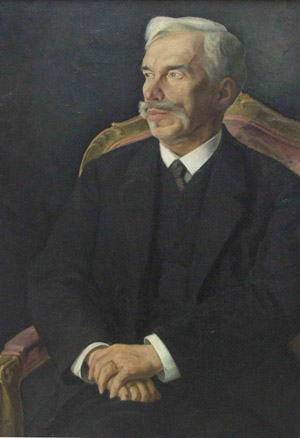 Сергей Иванович Щукин. Портрет работы Дмитрия Мельникова (1915)