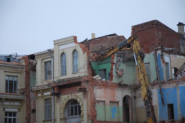 Снос исторического здания, фото: Андрей Новичков 