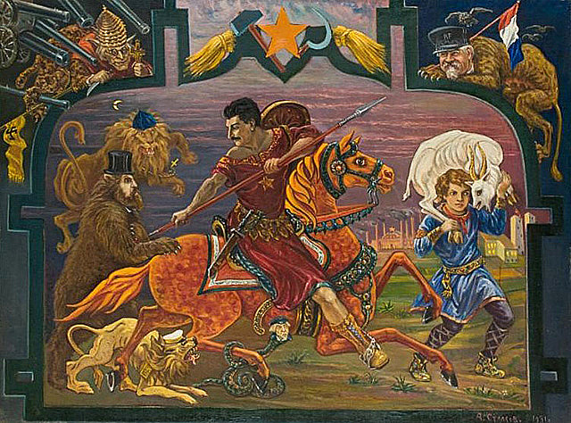Столбов Алексей Иванович, Аллегорическая композиция (1931)