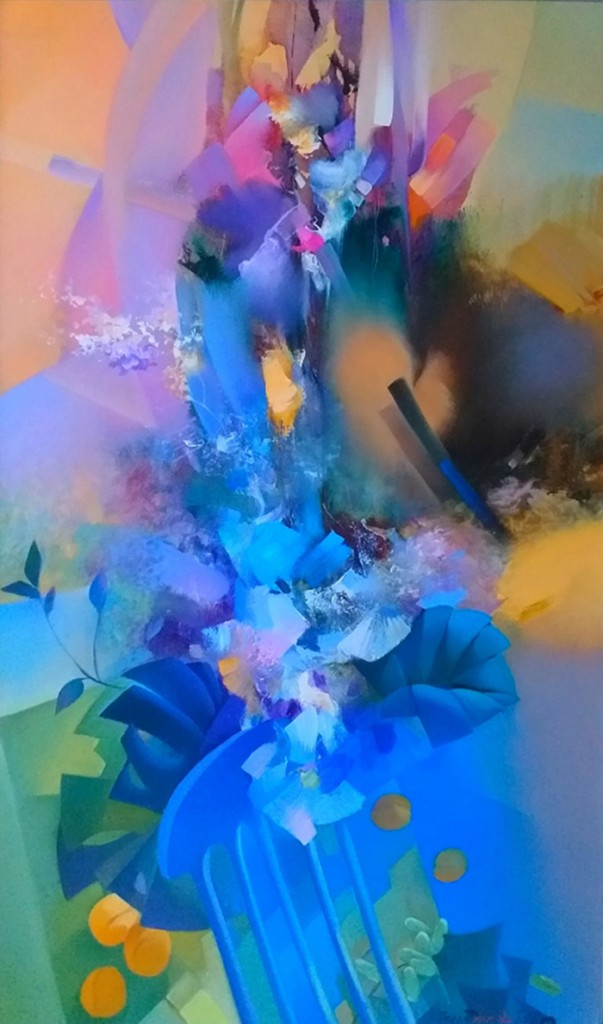 11-Владимир Солдаткин_Морской пейзаж с абрикосами, 2022