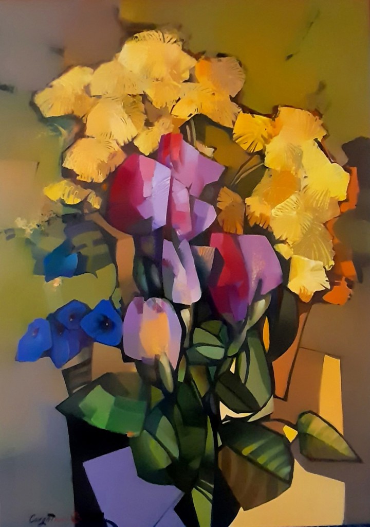 17-Владимир Солдаткин_Букет с жёлтыми цветами, 2023