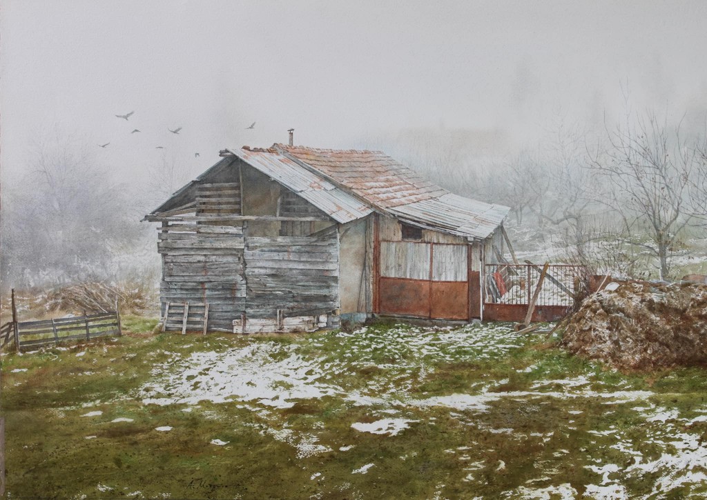 Акварель Атанаса Мацурева-26