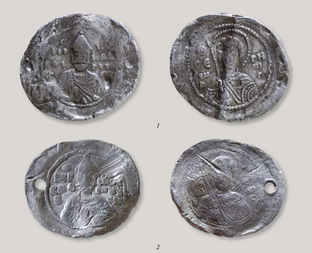 Вислые свинцовые печати Ярослава Владимировича, находки 1994 и 2008 гг