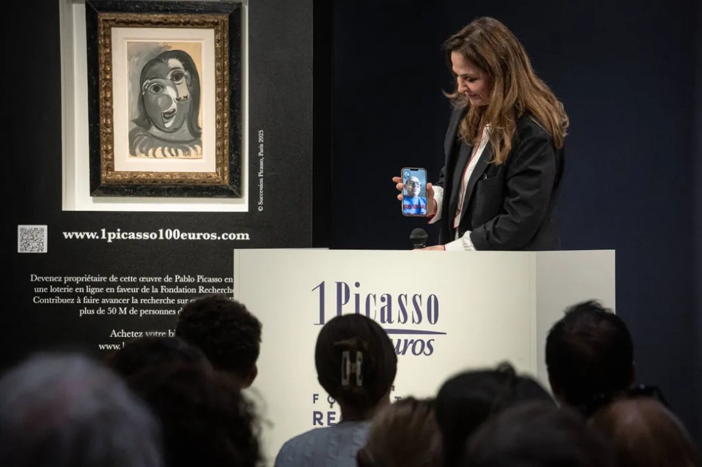 Лотерея 1 Пикассо за 100 евро