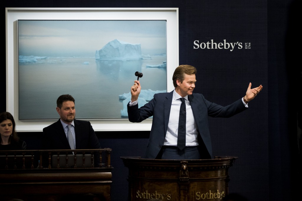 Contemporary Art Auction At Sotheby's London